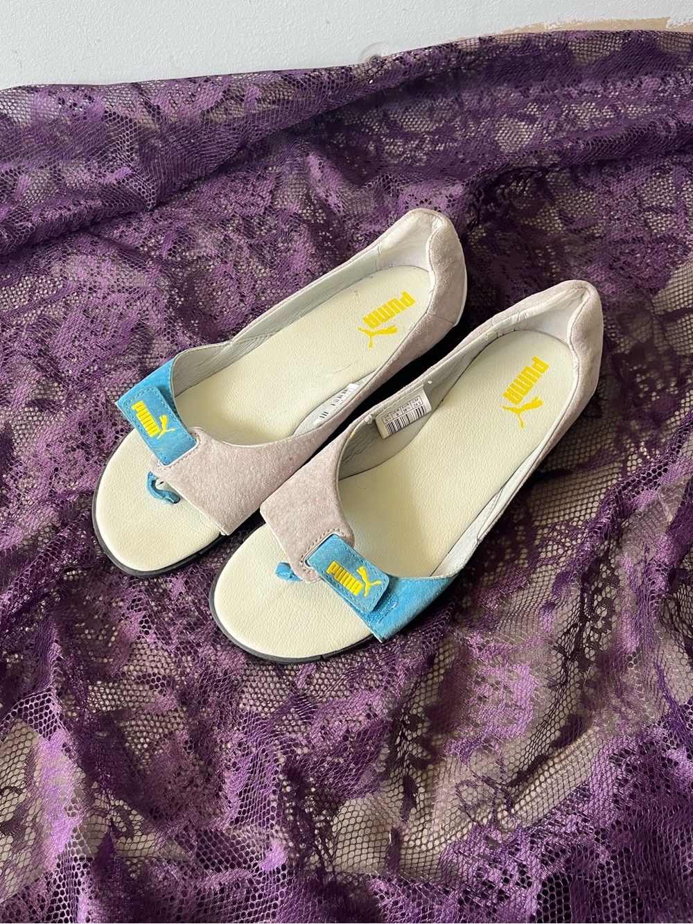Puma ballet flat sandals